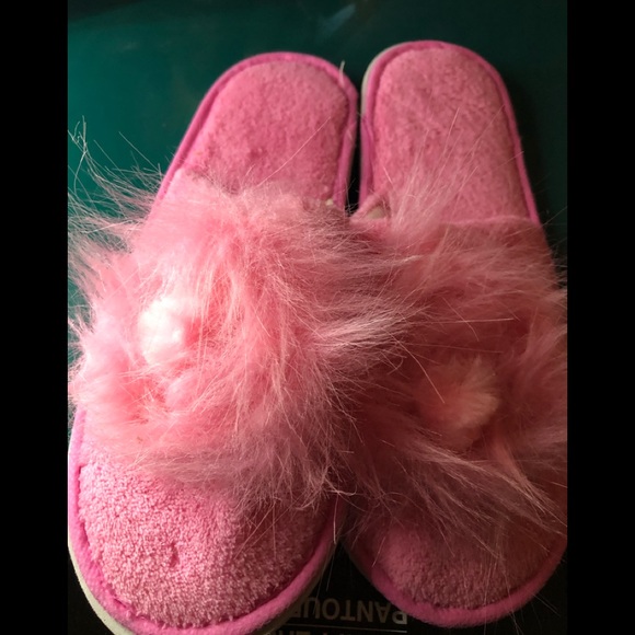 pink house slippers